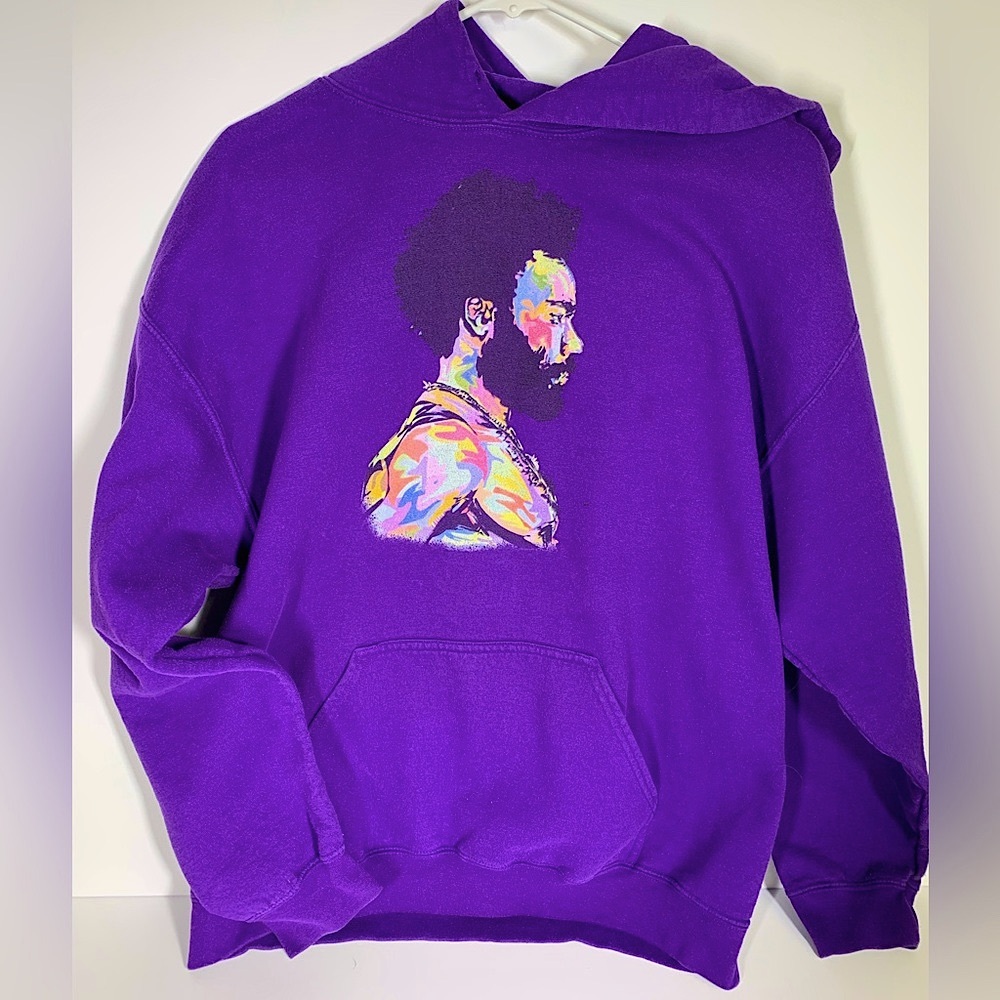 Childish Gambino purple hoodie